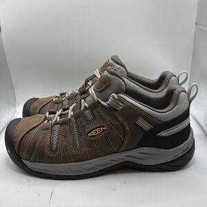Women's‎ KEEN Flint II Utility Steel Toe Waterproof Shoes Sz 11M Work